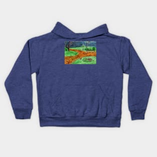 Path in the Park Kids Hoodie